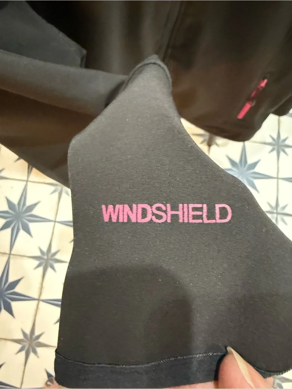 Craghoppers Women’s Black Softshell Jacket with Pink Accents